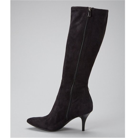 NEW Calvin Klein Black Knee High Boots - Picture 9 of 15